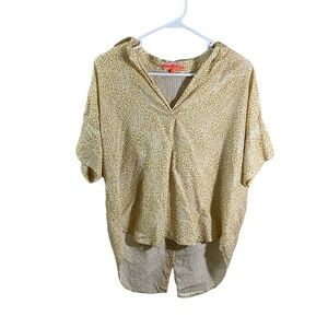 Vilagallo Leopard Print Short Sleeve Shirt